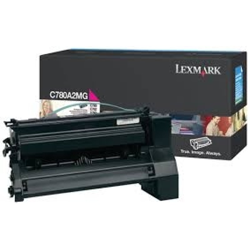 Lexmark C780A2MG Kırmızı Orjinal Toner - C780 / C782 T3734 Lexmark C780A2MG Kırmızı Orjinal Toner - C780 / C782 T3734