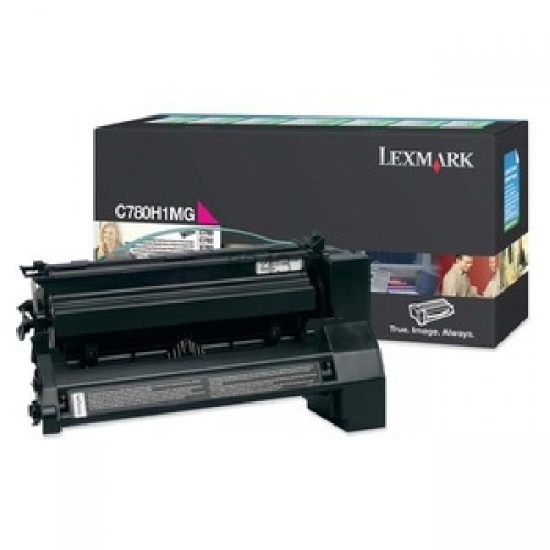 Lexmark C780H1MG Kırmızı Orjinal Toner - C780 / C782 T3913 Lexmark C780H1MG Kırmızı Orjinal Toner - C780 / C782 T3913