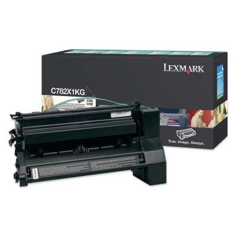 Lexmark C782X1KG Siyah Orjinal Toner - C782 / X782E T3405 Lexmark C782X1KG Siyah Orjinal Toner - C782 / X782E T3405