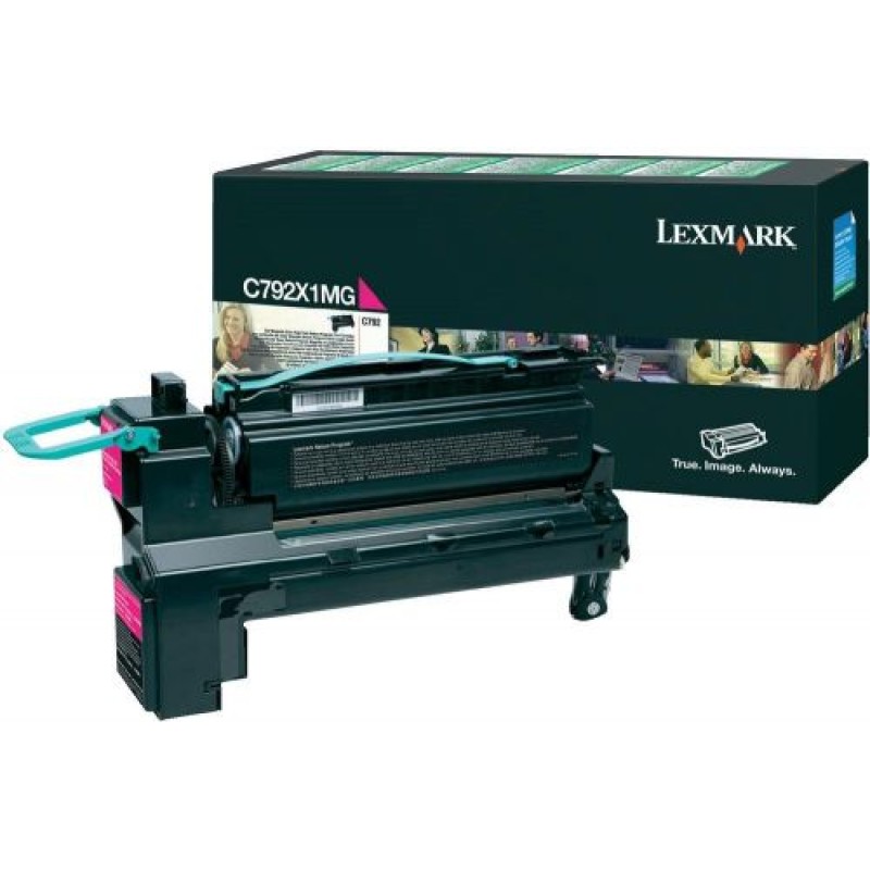 Lexmark C792X1MG Yüksek Kapasite Kırmızı Orjinal Toner - C792 T6581 Lexmark C792X1MG Yüksek Kapasite Kırmızı Orjinal Toner - C792 T6581