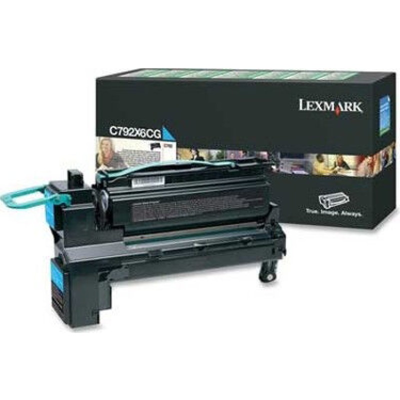 Lexmark C792X6CG Mavi Orjinal Toner Yüksek Kapasite - C792 T3733