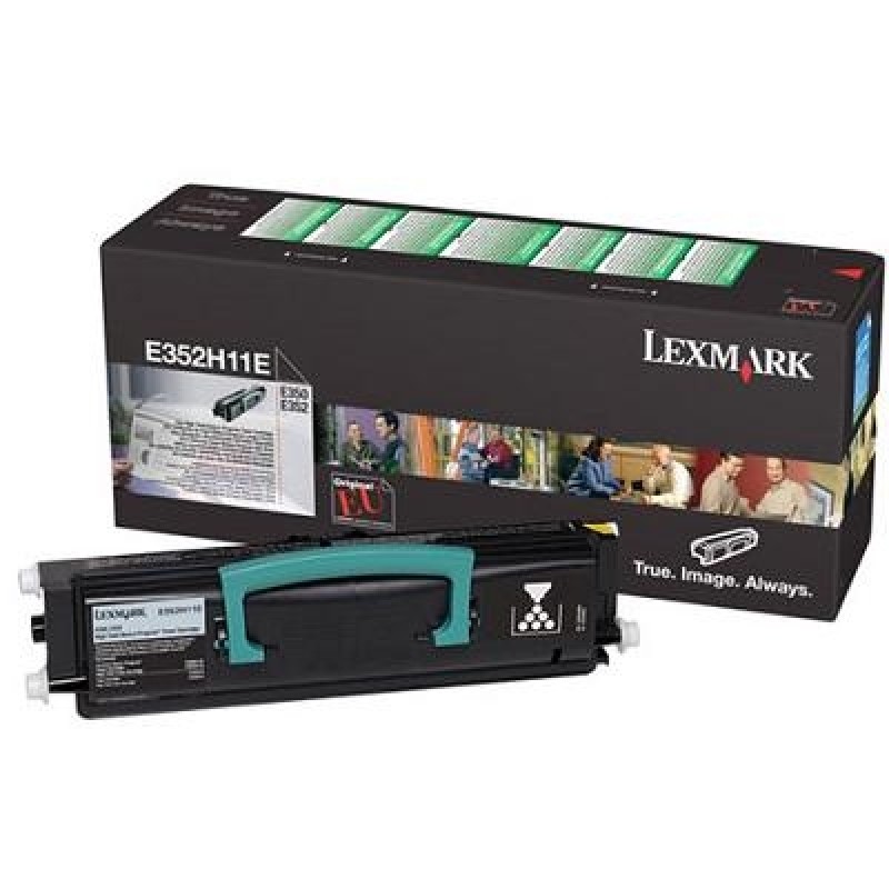 Lexmark E352H11E Siyah Orjinal Toner - E350 / E352 T5408 Lexmark E352H11E Siyah Orjinal Toner - E350 / E352 T5408