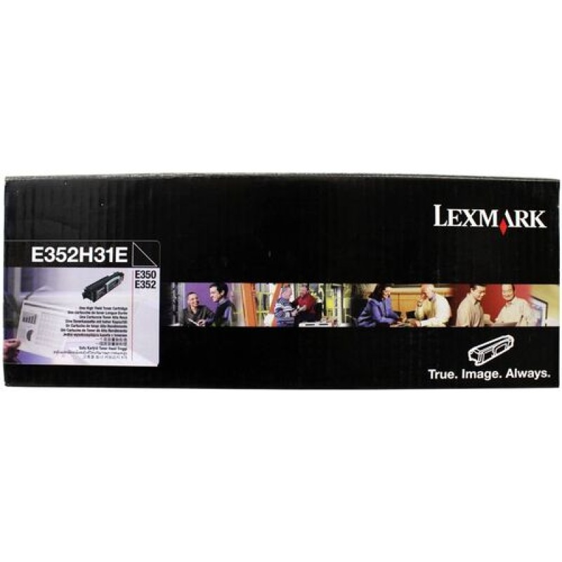 Lexmark E352H31E Siyah Orjinal Toner - E350D / E352 T15285 Lexmark E352H31E Siyah Orjinal Toner - E350D / E352 T15285