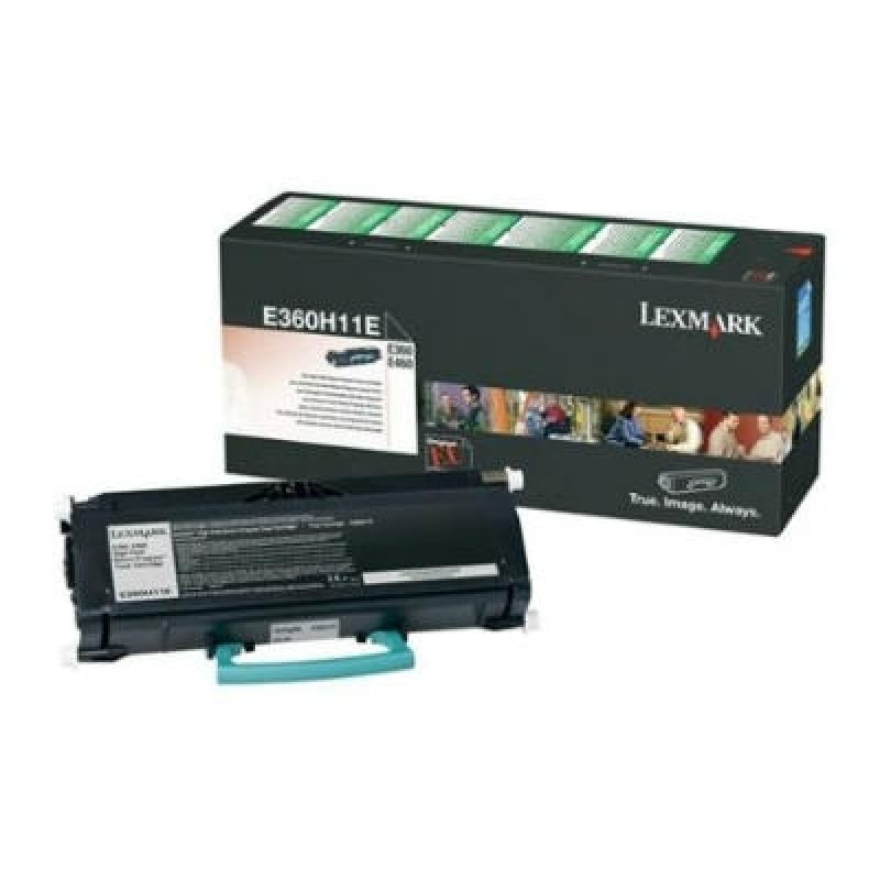 Lexmark E360H11E Siyah Orjinal Toner Yüksek Kapasite - E360 / E460 T3824 Lexmark E360H11E Siyah Orjinal Toner Yüksek Kapasite - E360 / E460 T3824