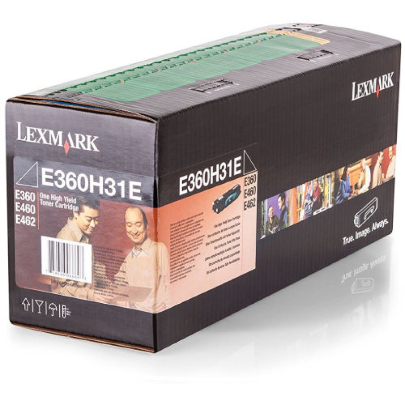 Lexmark E360H31E Siyah Orjinal Toner Yüksek Kapasite - E360 / E460 T8907 Lexmark E360H31E Siyah Orjinal Toner Yüksek Kapasite - E360 / E460 T8907
