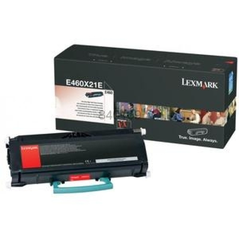 Lexmark E460X21E / E460X11E Siyah Orjinal Toner Yüksek Kapasite - E460 T3891 Lexmark E460X21E / E460X11E Siyah Orjinal Toner Yüksek Kapasite - E460 T3891
