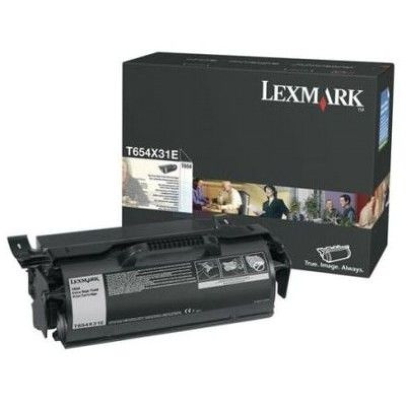 Lexmark T654X31E Siyah Orjinal Toner Yüksek Kapasite - T654 T10067 Lexmark T654X31E Siyah Orjinal Toner Yüksek Kapasite - T654 T10067