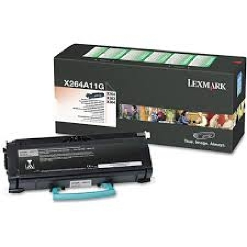 Lexmark X264A11G Orjinal Siyah Toner - X264 / X364 T4647 Lexmark X264A11G Orjinal Siyah Toner - X264 / X364 T4647