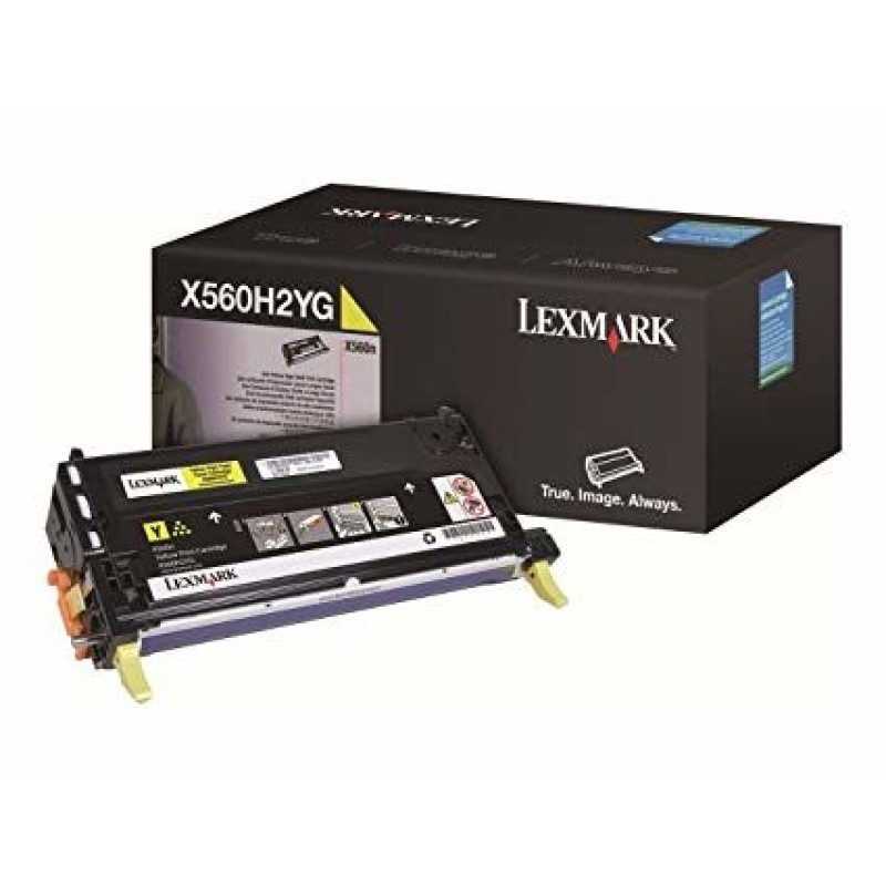 Lexmark X560H2YG Sarı Orjinal Toner - X560N T9281 Lexmark X560H2YG Sarı Orjinal Toner - X560N T9281