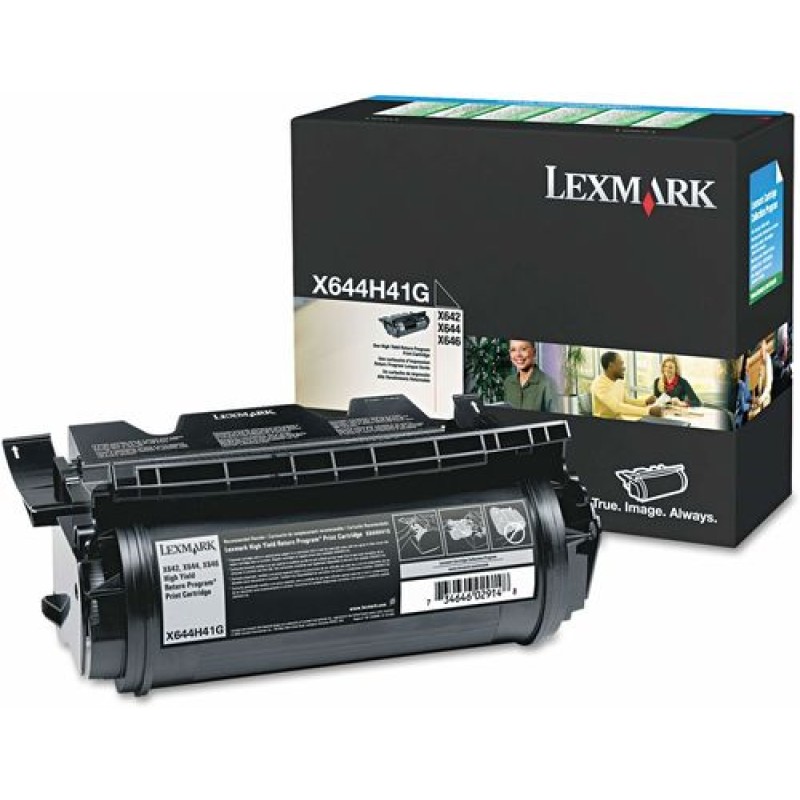 Lexmark X644H41G Siyah Orjinal Toner Yüksek Kapasite - X642 / X644 T12057 Lexmark X644H41G Siyah Orjinal Toner Yüksek Kapasite - X642 / X644 T12057
