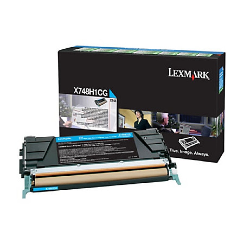 Lexmark X748H1CG Mavi Orjinal Toner Yüksek Kapasite 10.000 Sayfa T6679 Lexmark X748H1CG Mavi Orjinal Toner Yüksek Kapasite 10.000 Sayfa T6679