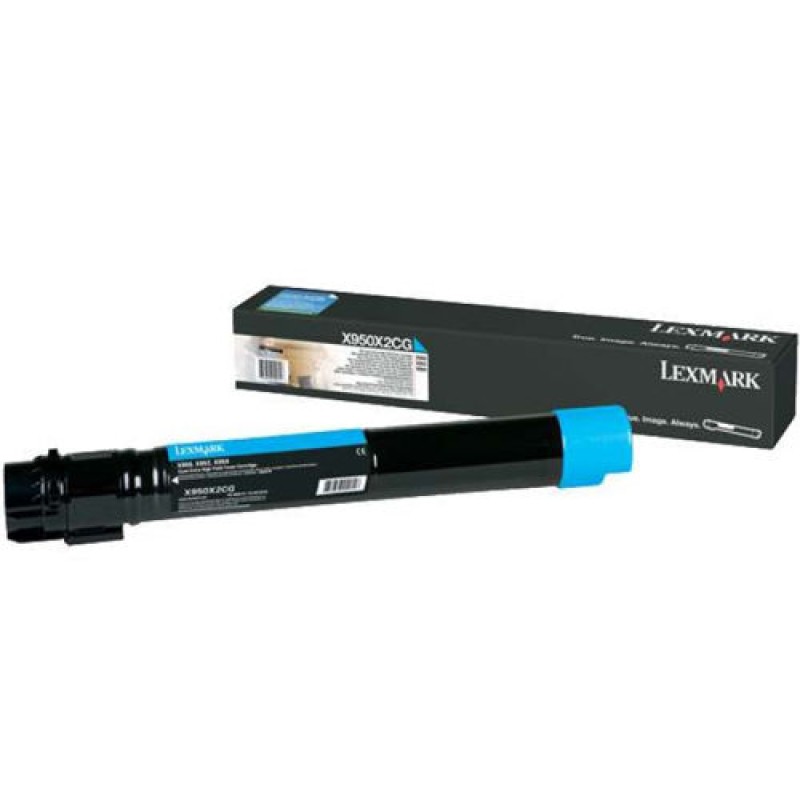 Lexmark X950X2CG Mavi Orjinal Toner - X950de / X952de T7606