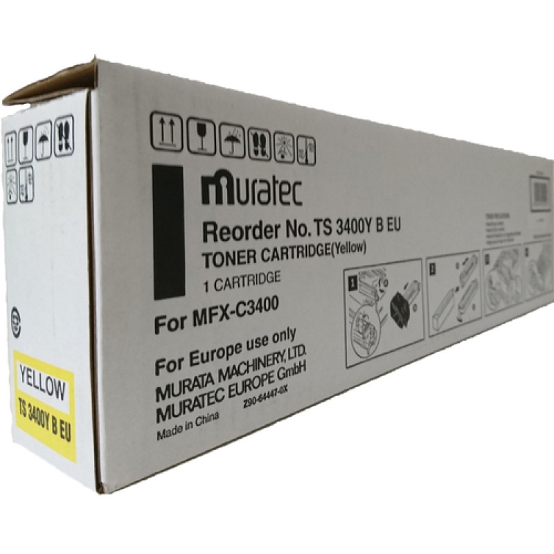 Muratec TS3400Y Sarı Orjinal Toner - MFX-C3400 Muratec TS3400Y Sarı Orjinal Toner - MFX-C3400