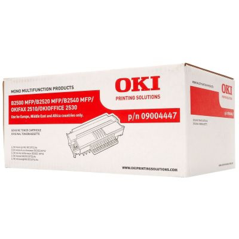 OKI 09004447 Siyah Orjinal Toner - B2500 / B2520 T3729 OKI 09004447 Siyah Orjinal Toner - B2500 / B2520 T3729