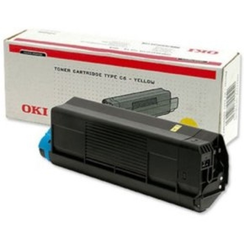 OKI 42127405 Sarı Orjinal Toner - C5100 / C5200 T5194