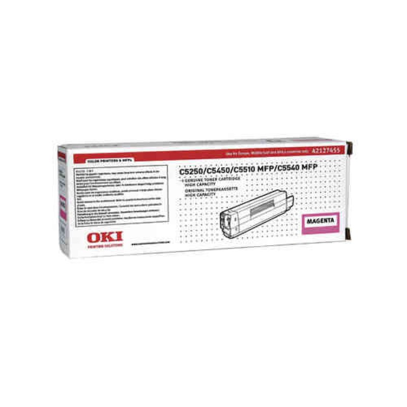OKI 42127455 Kırmızı Orjinal Toner - C5250 / C5450 T8548