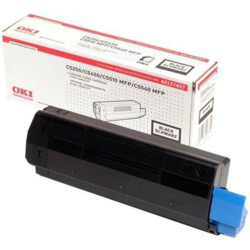 OKI 42127457 Siyah Orjinal Toner Yüksek Kapasite - C5250 / C5450 T3075 OKI 42127457 Siyah Orjinal Toner Yüksek Kapasite - C5250 / C5450 T3075