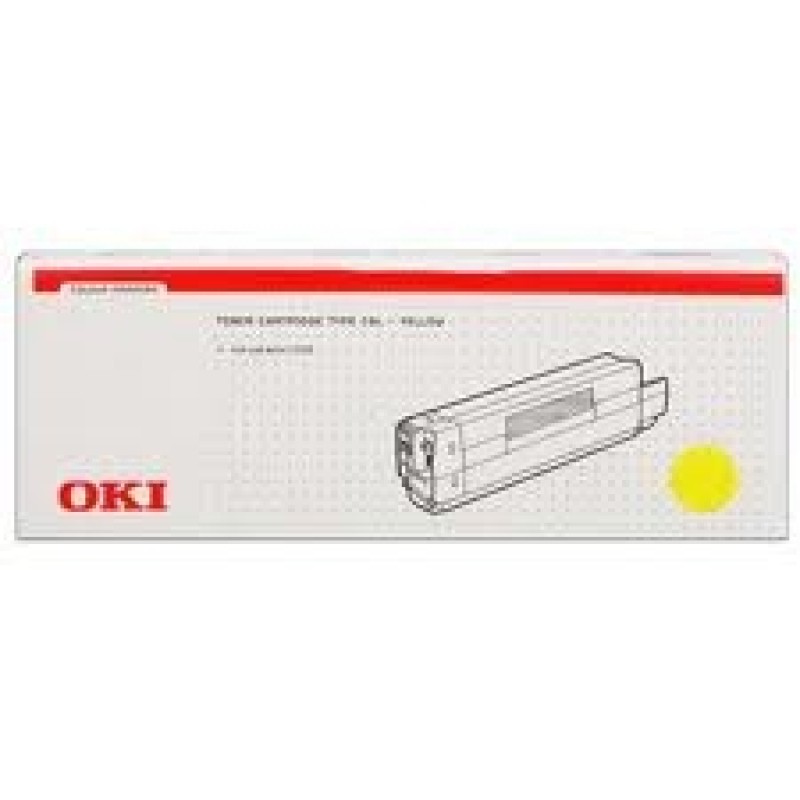 OKI 42804513 Type C6L Sarı Orjinal Toner - C3100 T5293