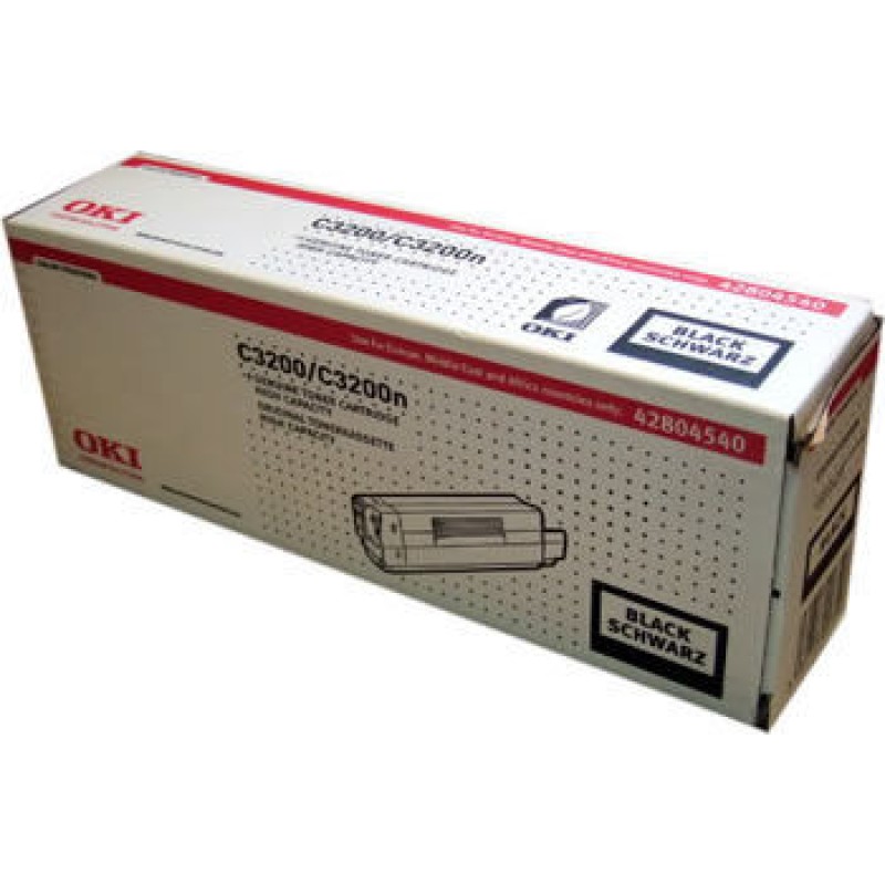 OKI 42804540 Siyah Orjinal Toner - C3200 T11780