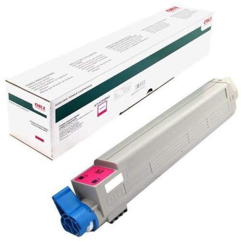 OKI 42918962 Kırmızı Orjinal Toner - C9600 / C9800  T7210