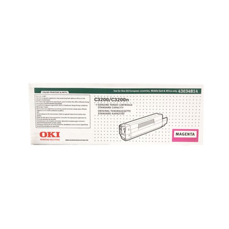 OKI 43034814 Kırmızı Orjinal Orjinal Toner - C3200 T5131 OKI 43034814 Kırmızı Orjinal Orjinal Toner - C3200 T5131