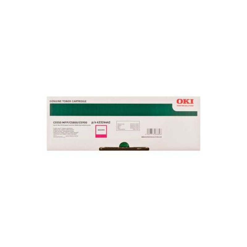 OKI 43324442 Kırmızı Orjinal Toner - C5800 / C5900 T4696