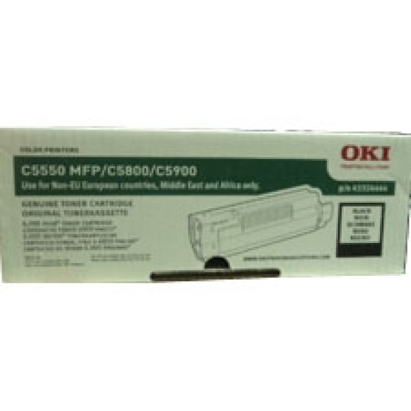 OKI 43324444 Siyah Orjinal Toner - C5550 / C5800 T5196
