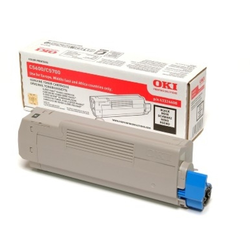 OKI 43384440 Siyah Orjinal Toner - C5600 / C5700  T3248