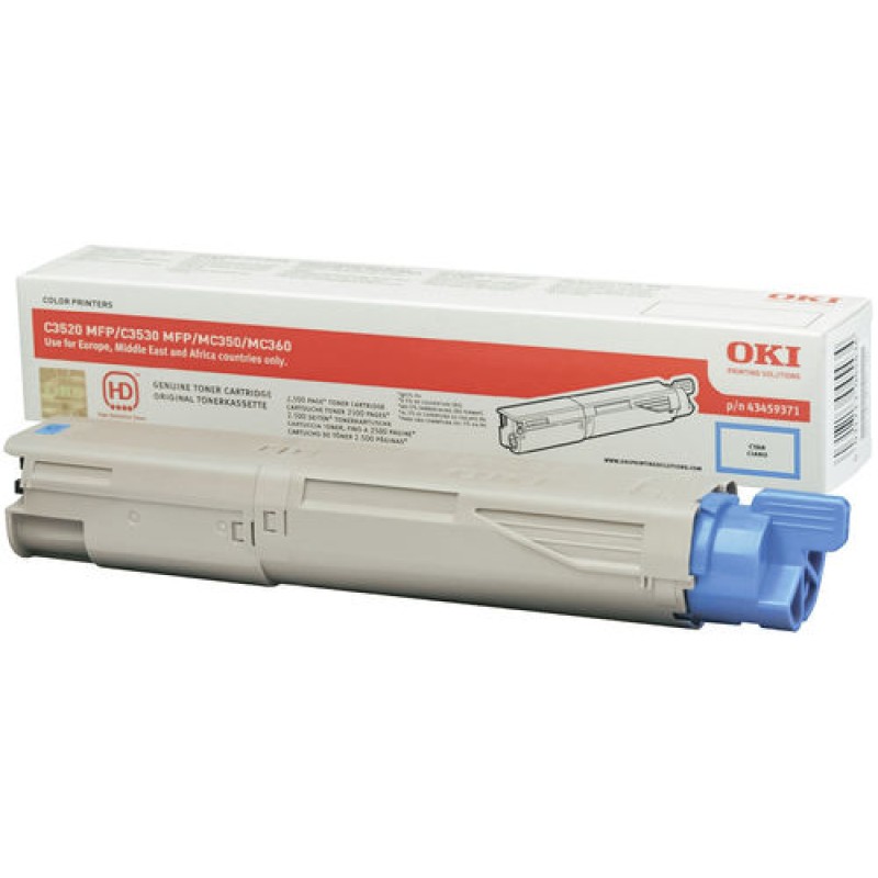 OKI 43459335 Mavi Orjinal Toner - MC3520 / MC3530 T12148