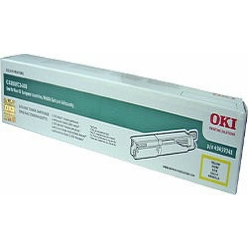 OKI 43459341 Sarı Orjinal Toner - C3300 / C3400 T5452 OKI 43459341 Sarı Orjinal Toner - C3300 / C3400 T5452