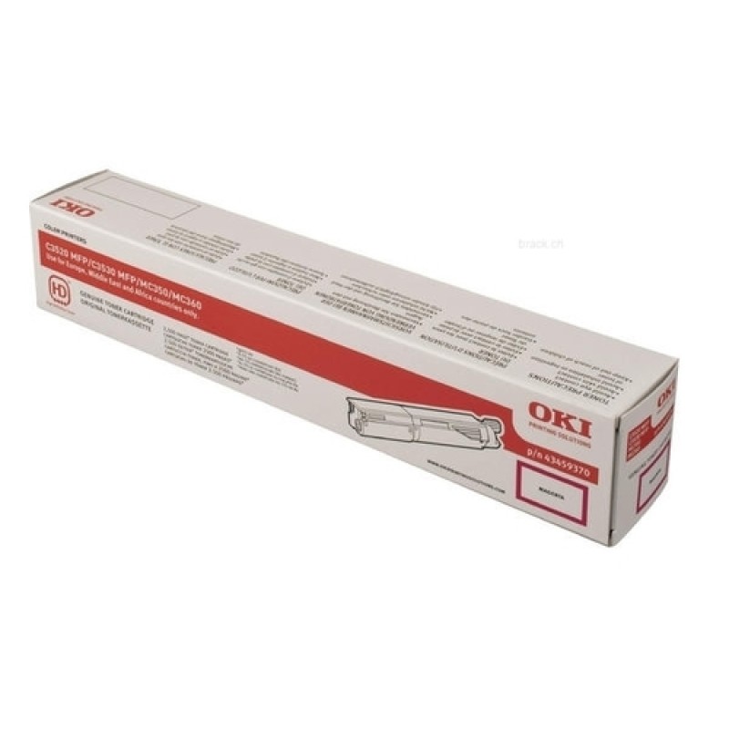 OKI 43459370 Kırmızı Orjinal Toner - C3530MFP / C3520MFP
