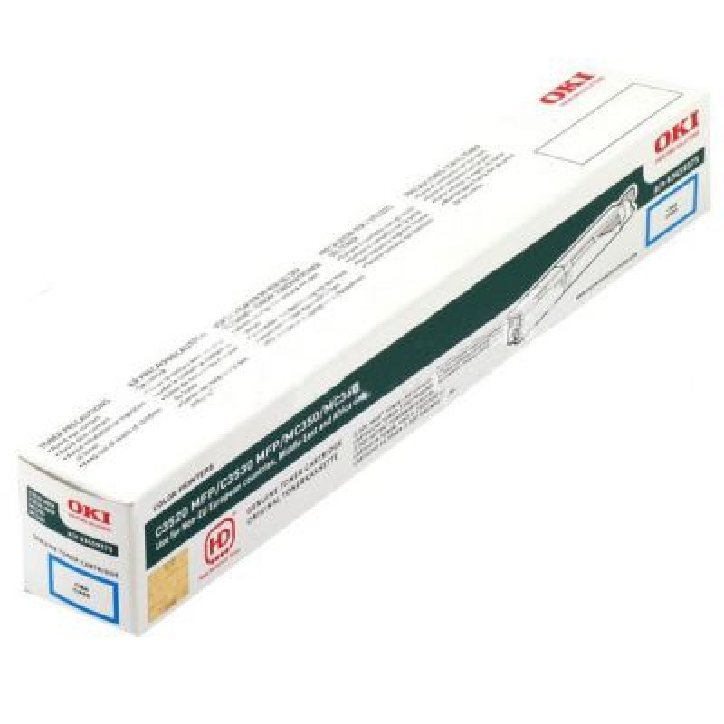 OKI 43459375 Mavi Orjinal Toner - C3500 / C3520 T3101 OKI 43459375 Mavi Orjinal Toner - C3500 / C3520 T3101