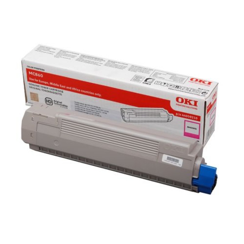 OKI 44059210 Kırmızı Orjinal Toner - MC860 T6741 OKI 44059210 Kırmızı Orjinal Toner - MC860 T6741