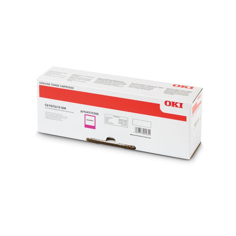 OKI 44315306 Kırmızı Orjinal Toner - C610 T16262 OKI 44315306 Kırmızı Orjinal Toner - C610 T16262