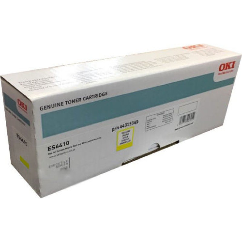 OKI 44315349 Sarı Orjinal Toner - ES6410DM T8495