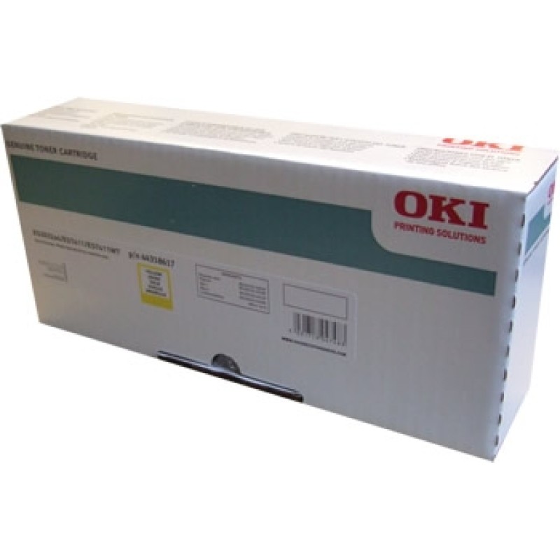 OKI 44318617 Sarı Orjinal Toner - ES3032a4 / ES7411  T3877