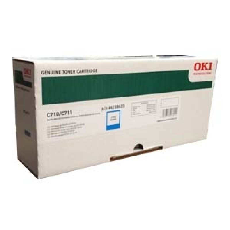 OKI 44318623 Mavi Orjinal Toner - C710 / C711 T4694