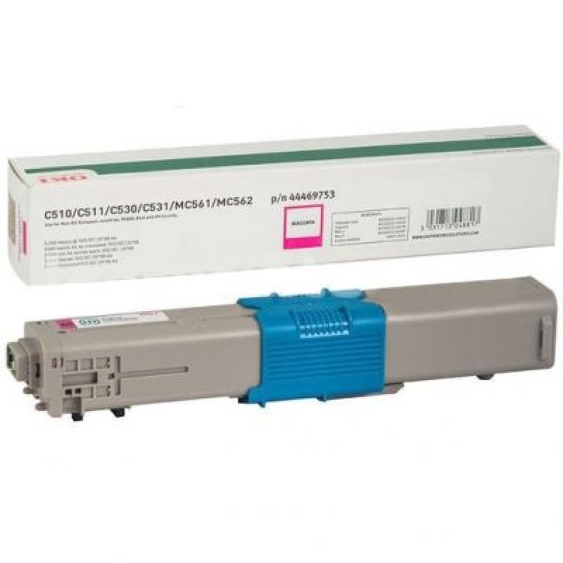 OKI 44469753 Kırmızı Orjinal Toner Yüksek Kapasite - C510 / 530  T4673