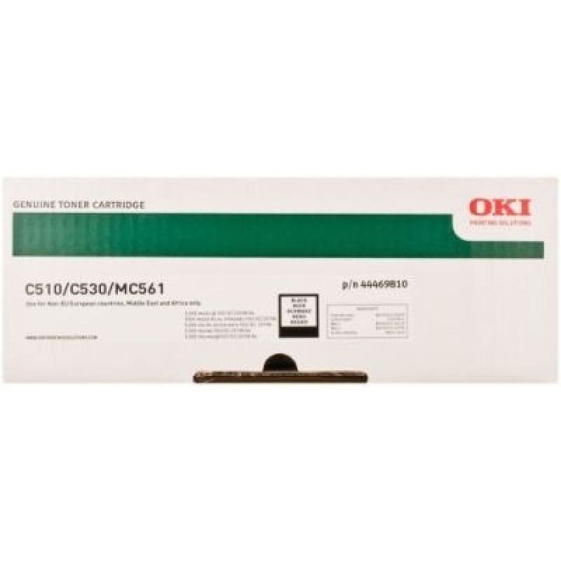 OKI 44469810 Siyah Orjinal Toner - C510 / 530  T3095