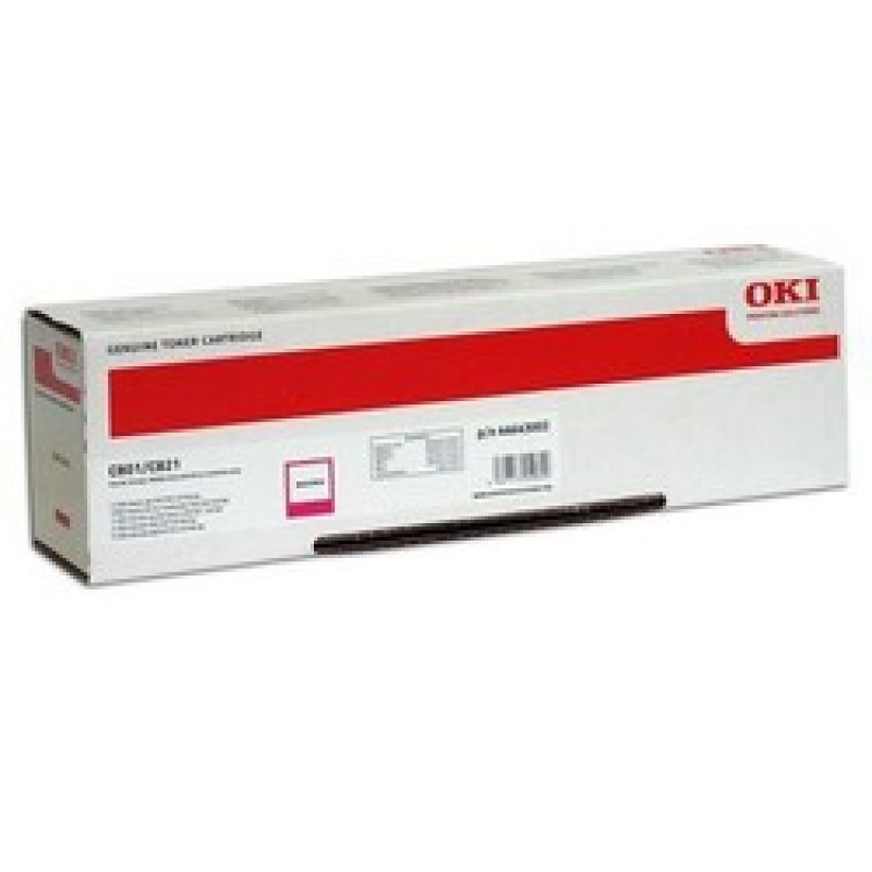OKI 44643006 Kırmızı Orjinal Toner - C801 / C821 T3424