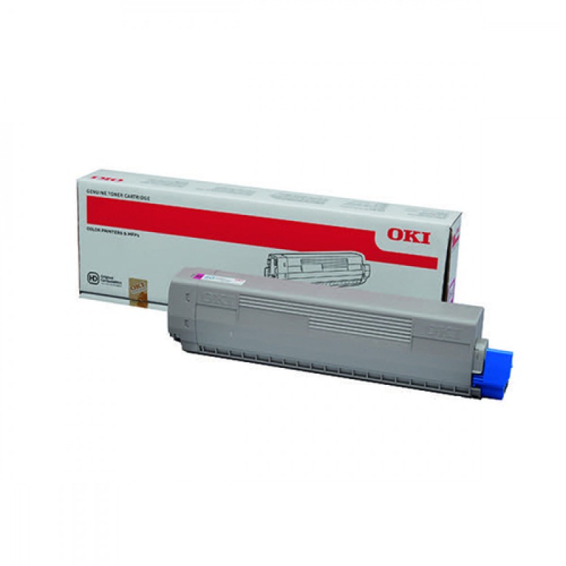 OKI 44844614 Kırmızı Orjinal Toner - C822 / C822DN T16699