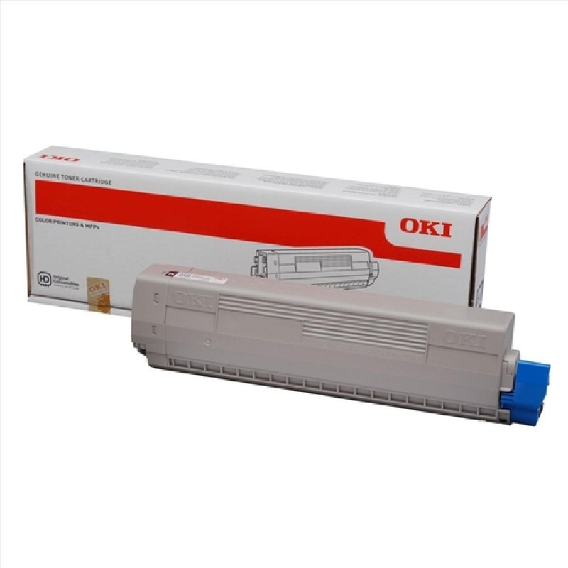 OKI 448446156 Siyah Orjinal Toner - C822 / C822DN T16701