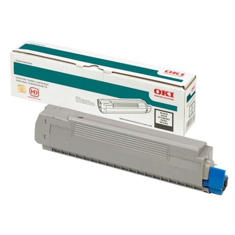 OKI 44844628 Siyah Orjinal Toner - C822 T16643
