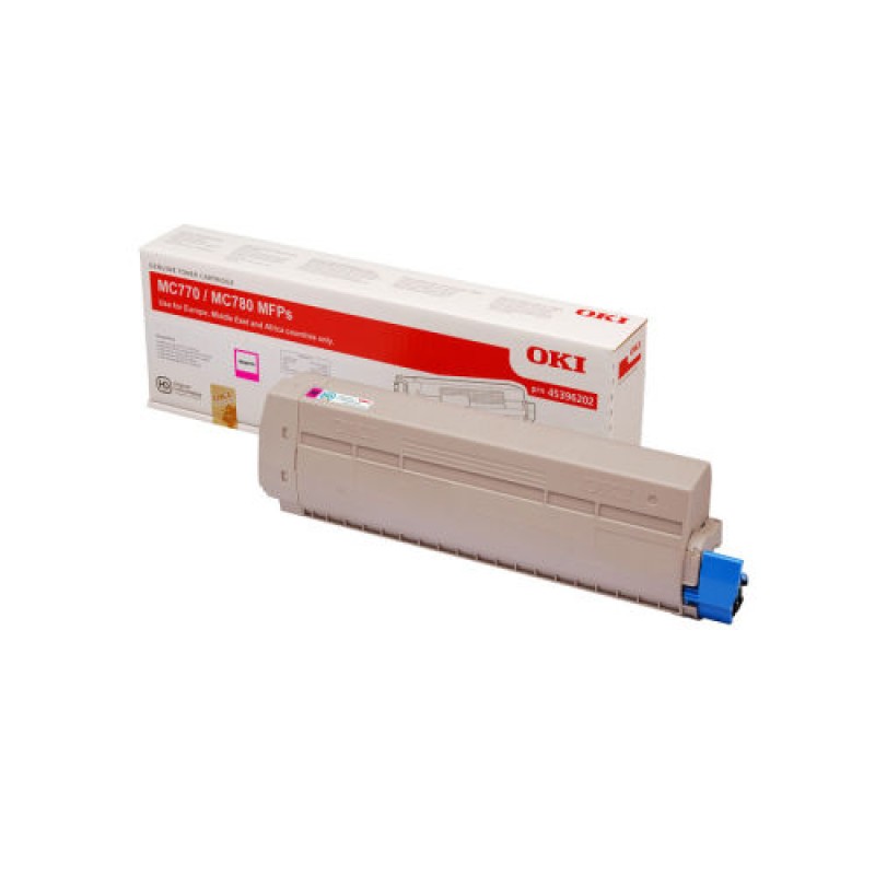 OKI 45396202 Kırmızı Orjinal Toner - MC770 / MC780 T7603