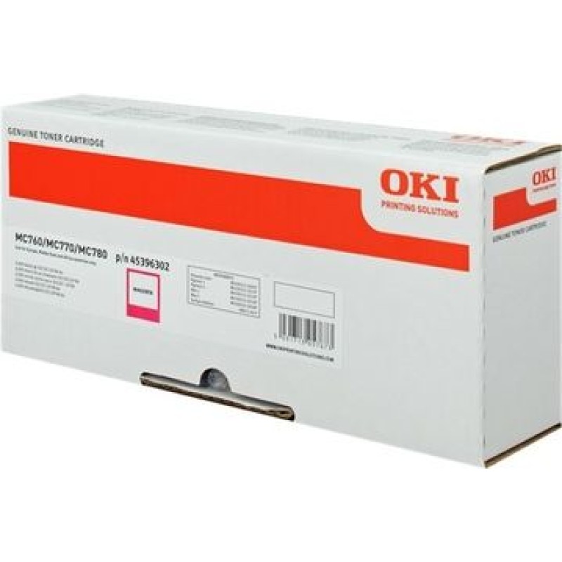 OKI 45396302 Kırmızı Orjinal Toner - MC760 / MC770  T9587