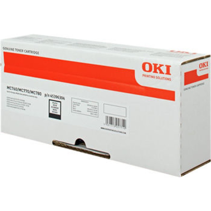 OKI 45396304 Siyah Orjinal Toner - MC760 / MC770 T11216
