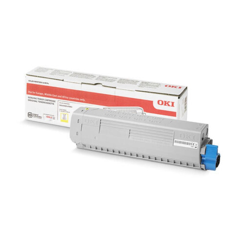 OKI 46471105 Sarı Orjinal Toner - C823 / C833 T12800