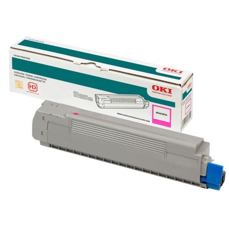 OKI 46471106 Kırmızı Orjinal Toner - C823 / C833 T12799 OKI 46471106 Kırmızı Orjinal Toner - C823 / C833 T12799