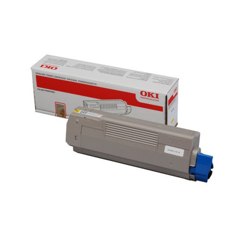 OKI 46507517 Sarı Orjinal Toner - C612 T7301