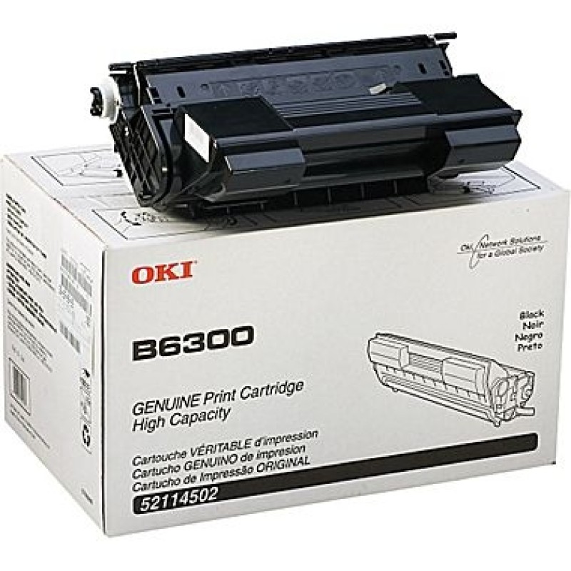 OKI 52114502 Siyah Orjinal Toner - B6200n / B6300 T3130 OKI 52114502 Siyah Orjinal Toner - B6200n / B6300 T3130